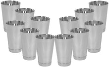 Stainless Steel Bar Shaker with Straight Lip, Malt Cup for Mixing Cocktail, Barware  30 OZ Set of 1, 2, 6, or 12 Pieces