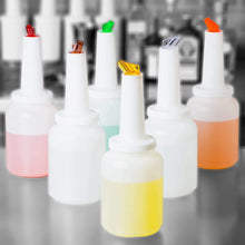 2 Quart Storer and Pourer White Bottle for Alcohol or Juice With Multiple Accent Color Choices Set of 1, 2, or 12 Pieces