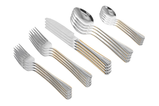 Flatware set stainless steel