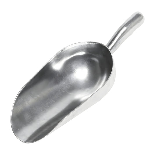 Round Bottom Aluminum Scoops for Bakeware, Candy Scoop, Pet Food, and Liquids - 1 or 12 Piece Options - 6 Sizes to choose from
