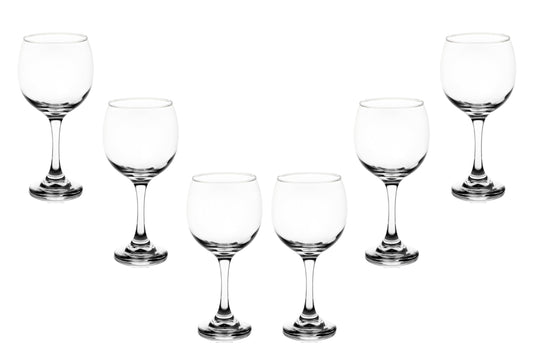 Wine Glasses – 20 Ounce Modern Crystal Clear Stemmed Goblets – Perfect Drinking Glassware for Water, Red Wine, White Wine, Champagne, Cocktails and More