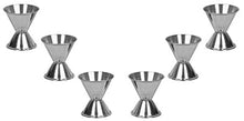 Measured Alcohol Jiggers 1/2 and 1 oz Size, Barware Set of 1, 2, 6, or 12 Pieces
