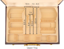 Italian Collection Flatware Wooden Box for Flatware with Drawer 75-Pc