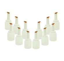 2 Quart Storer and Pourer White Bottle for Alcohol or Juice With Multiple Accent Color Choices Set of 1, 2, or 12 Pieces