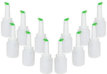 2 Quart Storer and Pourer White Bottle for Alcohol or Juice With Multiple Accent Color Choices Set of 1, 2, or 12 Pieces