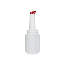 2 Quart Storer and Pourer White Bottle for Alcohol or Juice With Multiple Accent Color Choices Set of 1, 2, or 12 Pieces