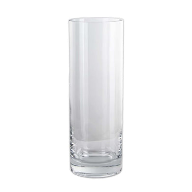 (D) Modern Glass Cylinder Vase, Home D?cor Accent for Flowers (Clear)
