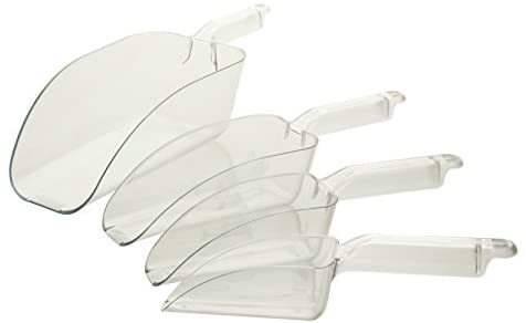 Plastic Measuring Scoops for Bakeware, Candy Scoop, Pet Food Utensil 2PC