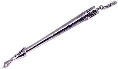 (D) Judaica Torah Pointer Stainless Steel Yads with Chain 9'' L