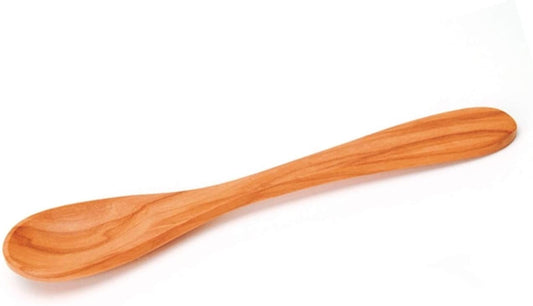 (D) Berard French Olive Wood Jam Spoon, Vintage Hand Made Cooking Utensils 6 PC