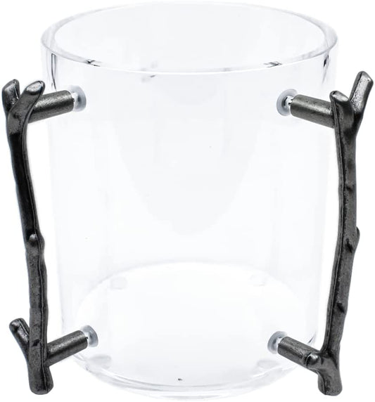 (D) Judaica Lucite Wash Cup Jewish Branch 2 Handles