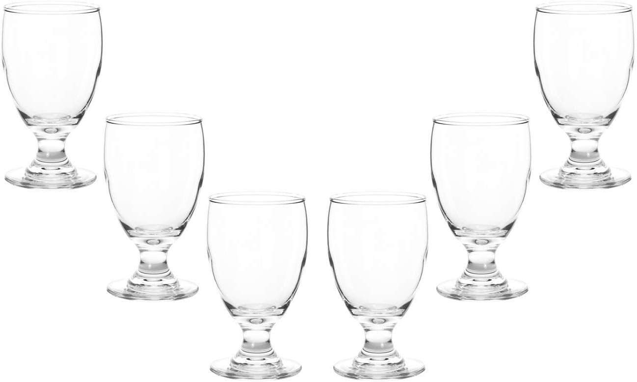 Provenza Multi-Purpose Glasses 10.5 Oz, Modern Water Goblets Set of (4)