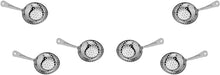 Julep Strainer, Stainless Steel, Barware 6-1/8" x 2-7/8" x 1-1/2" Set of 1, 2, 6, or 12