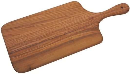 (D) Large Kitchen Cutting Board, French Olive Wood Vintage Hand Made (12)