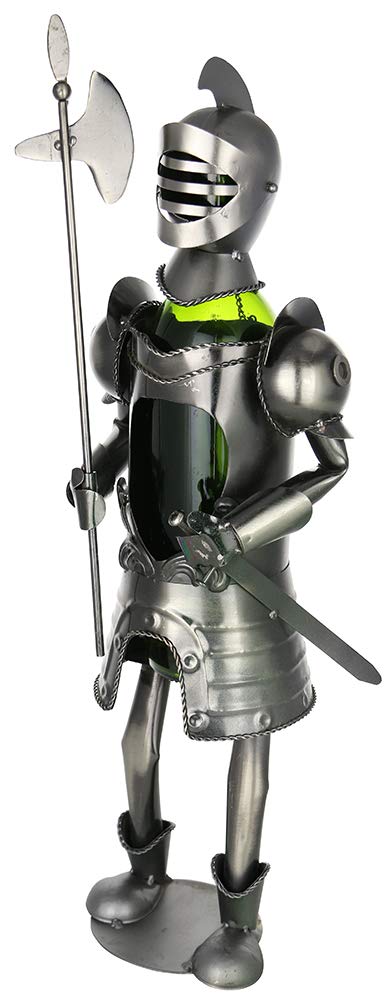 (D) Wine Bottle Holder, Large Knight, Bar Counter Decoration