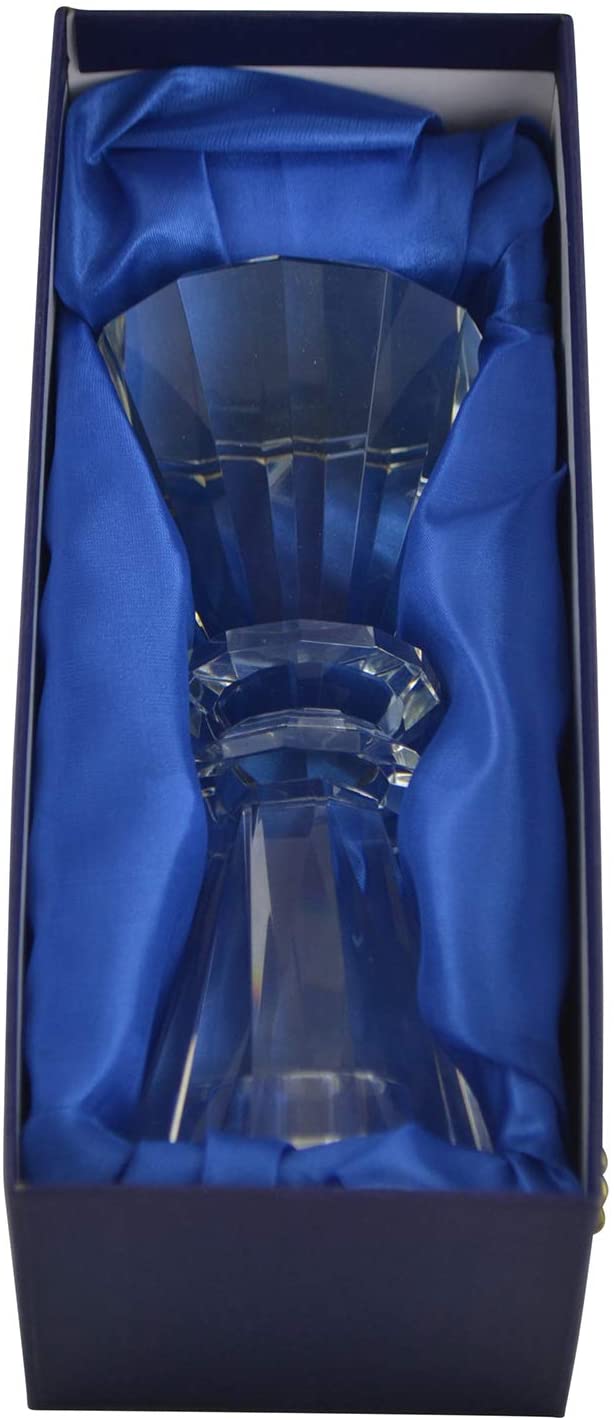 (D) Crystal Candle Holder for Candlesticks Table Centerpiece Decor (6.5'' in)