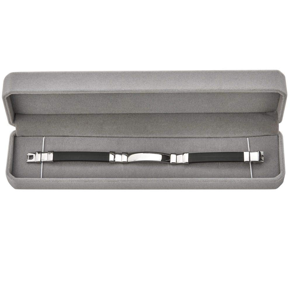 Daesar Stainless Steel Rope Bracelet For Men - Durable Unisex Bracelet Gift Set With Jewelry Box - View #6