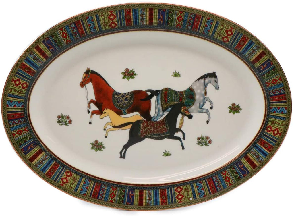 Cheval Fine Porcelain Dinnerware - Equine Luxuries