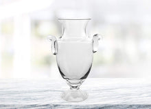(D) Centerpiece 'Champion' Trophy Crystal Flower Vase 14" H