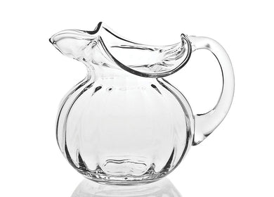 (D) 'Hemmingway' Optic 42 Oz, Premium Quality Lead Free Crystal Pitcher