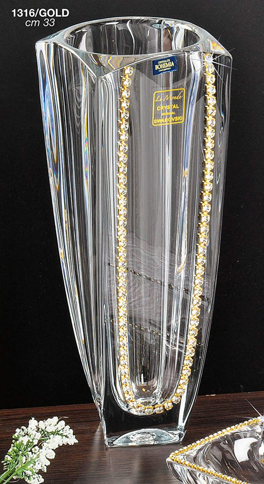 Italian Collection Glassware, Decorated with Swarovski Crystal