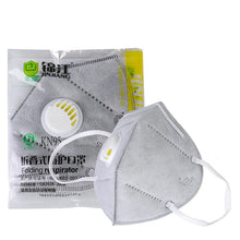 Reusable KN95 Face Masks, Filtered Protection Facial Mask with Valve - 1 PC
