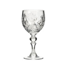 Neman Glassworks, 5-Oz Russian Crystal Wine Goblet Glasses, 6-pc Vintage Set