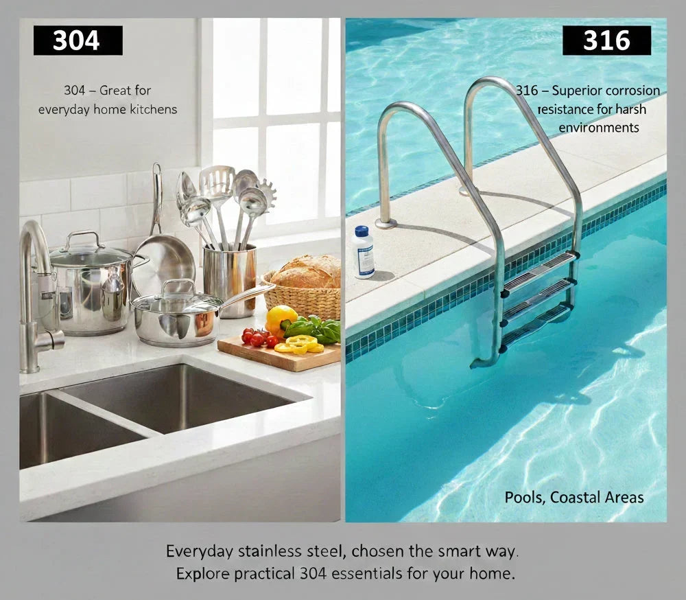 304 vs. 316 Stainless Steel: Stop Throwing Money at the Wrong Grade