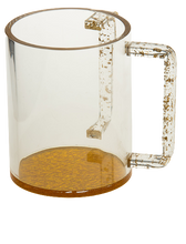 Judaica Negel Vasser Clear Dual Handle Wash Cup
