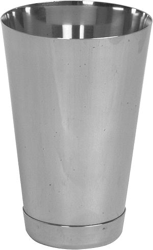 Stainless Steel Bar Shaker with Straight Lip, Malt Cup for Mixing Cocktail, Barware 15 OZ Set of 1, 2, 6, or 12 Pieces