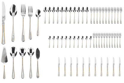 Flatware set stainless steel