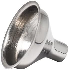 Handmade Glass Whiskey Liquor Decanter - Hand Blown Clear Glass on Stand for All Types of Alcohol and Other Liquids