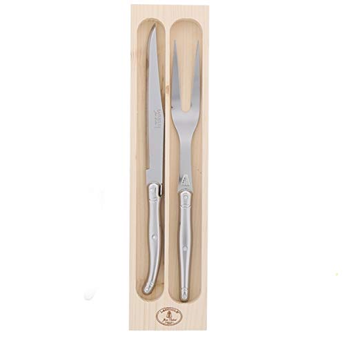 Laguiole Stainless Steel Flatware - Carving Set, 2 pc.