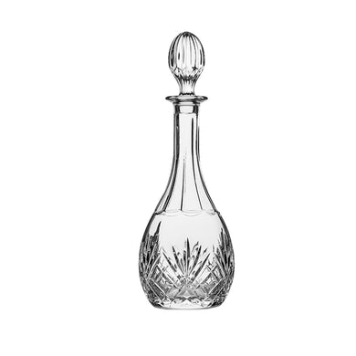 (D) Exquisite Crystal Decanter: Stunning Design, 3.9