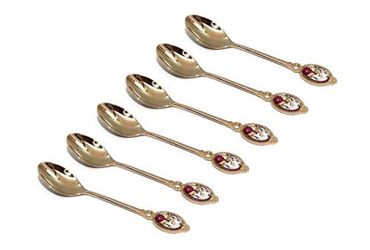 Royal Flatware Gold-Plated 24K Dessert Ancient Flatware Set