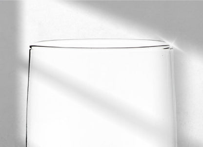 Hiball Drinking Glasses, 12 Ounce - Set of 4, Crystal Clear Tumbler Glass for Water, Juice and Mixed Cocktails Drinks - Drinkware for Home and Bar