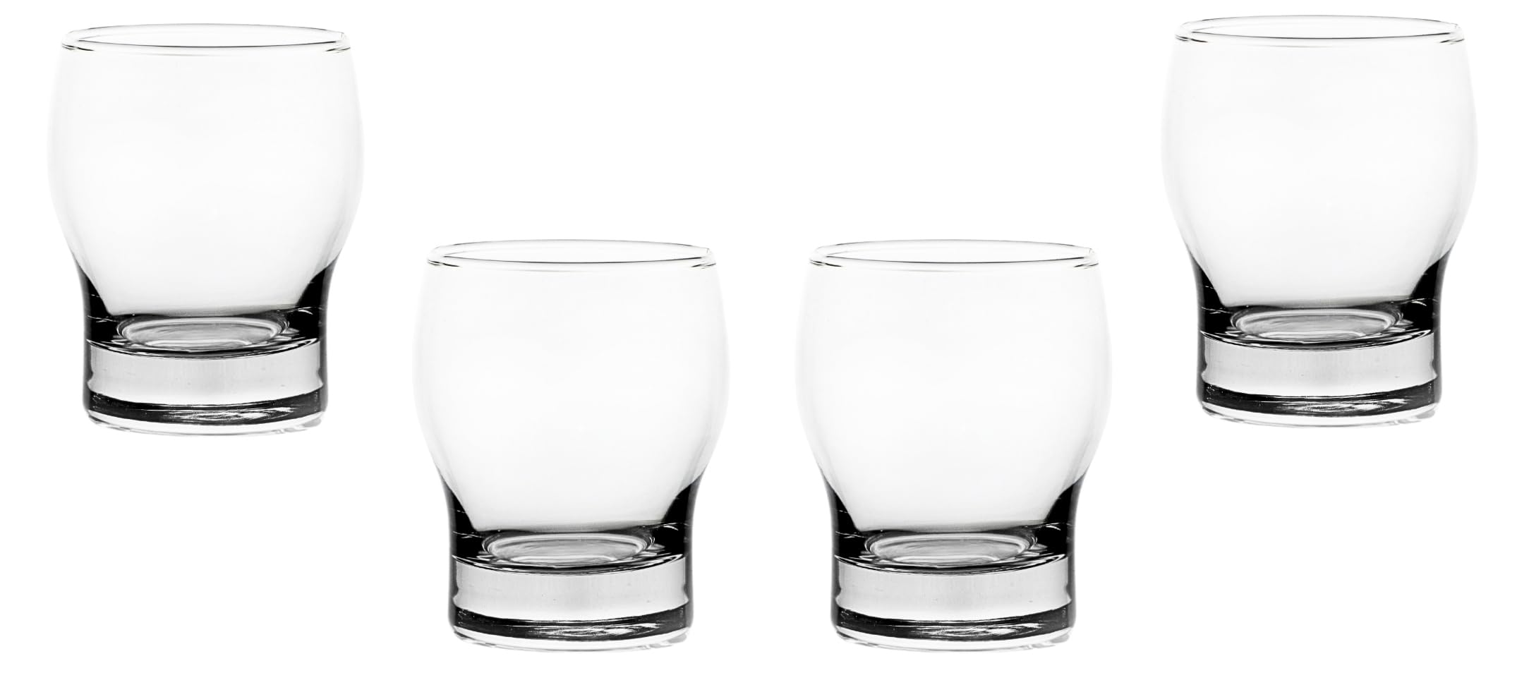 Rocks Glasses 13 Ounce, Heavy Base DOF Glassware - Elegant Old Fashioned Drinkware for Whiskey, Cocktails, Cognac, Vodka - Gifts for Him or Her