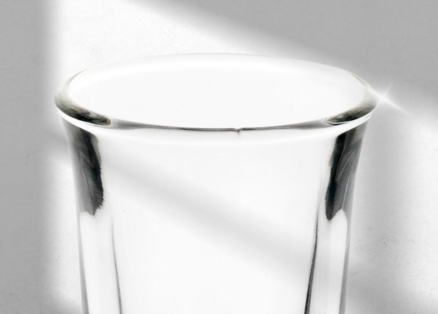 Shot Glass with Heavy Base - Clear Drinking Glasses for Liquors - 1 Ounce, Glass Cups for Whiskey, Vodka and Tequila - Unique Gift for Him