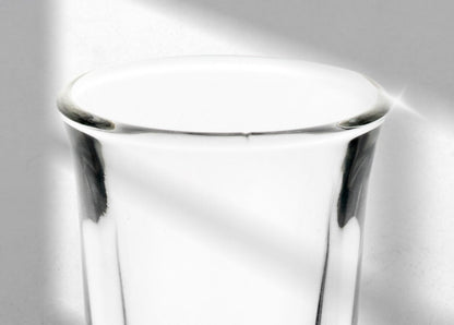 Shot Glass with Heavy Base - Clear Drinking Glasses for Liquors - 1 Ounce, Glass Cups for Whiskey, Vodka and Tequila - Unique Gift for Him