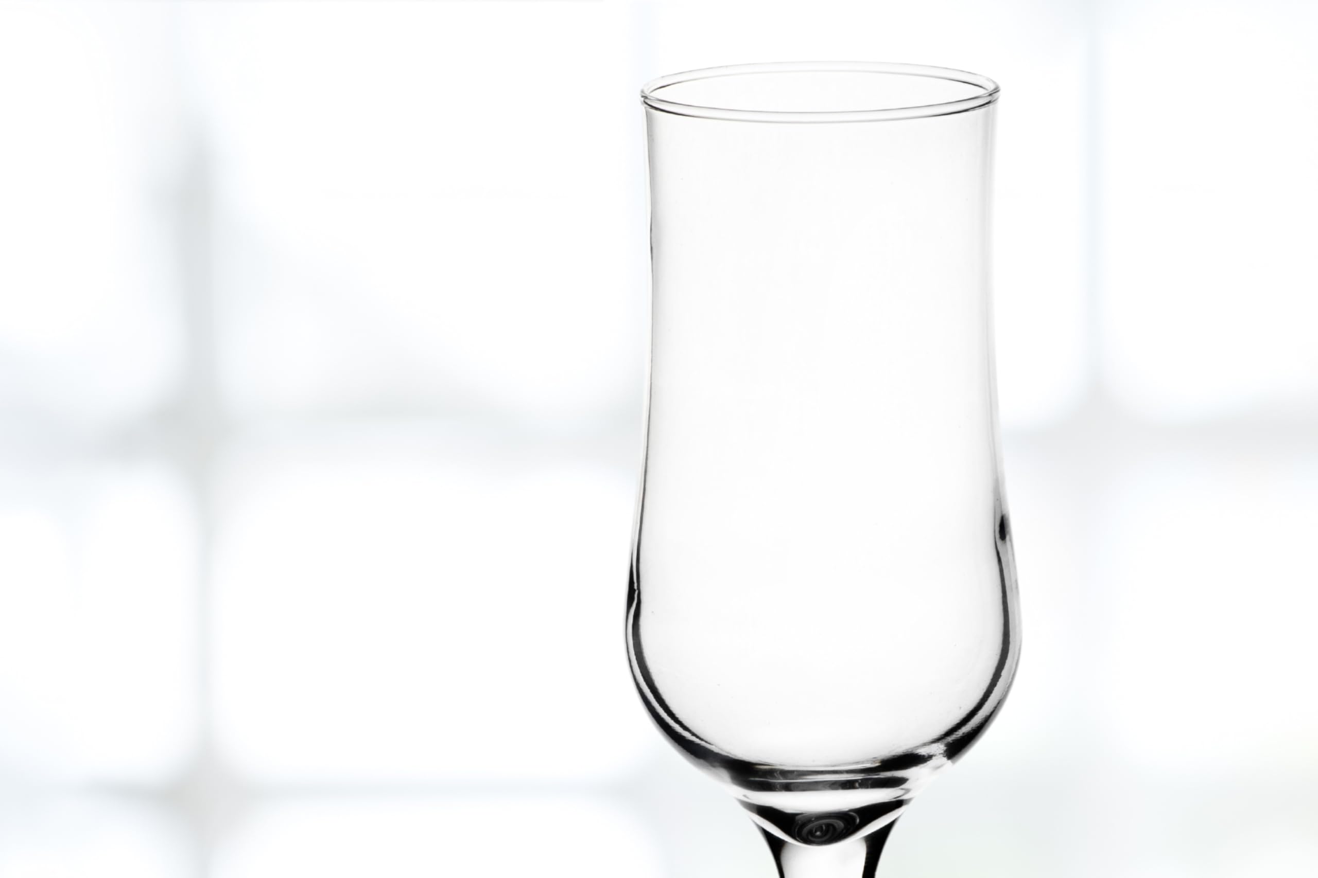 GIFTS PLAZA Champagne Flutes - 13 Ounce Clear Stemmed Vintage Crystal Glassware - Perfect Drinking Glasses for Wine, Cocktails, Martini, Margarita, and Bar Set Essentials