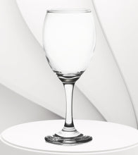 GIFTS PLAZA Wine Glasses Set of 4-10 Ounce Clear Glassware for Red and White Wine, Mocktail, Cocktail or Margarita - Suitable for Bar, Parties, Restaurants, Home Kitchen