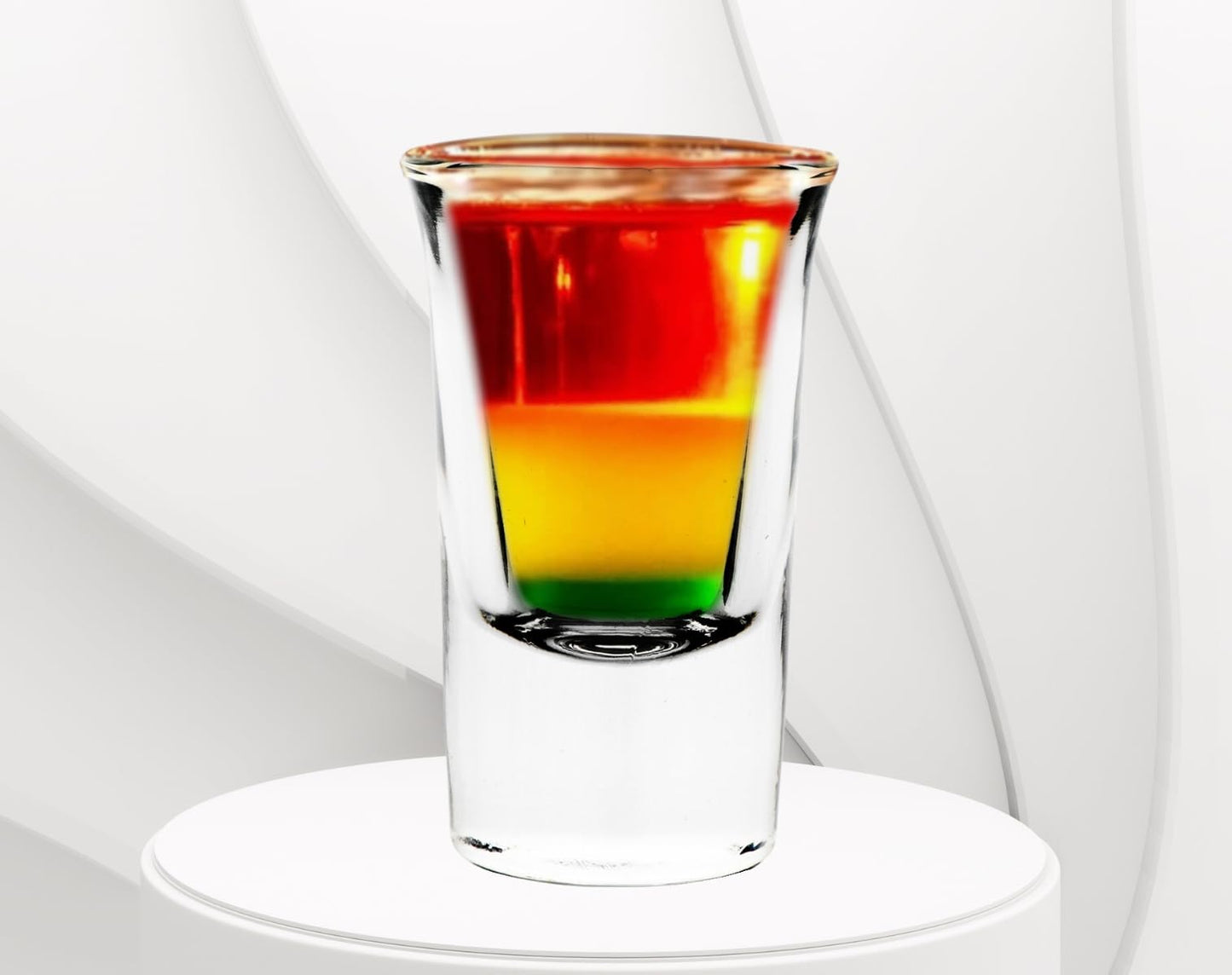Shot Glass with Heavy Base - Clear Drinking Glasses for Liquors - 1 Ounce, Glass Cups for Whiskey, Vodka and Tequila - Unique Gift for Him