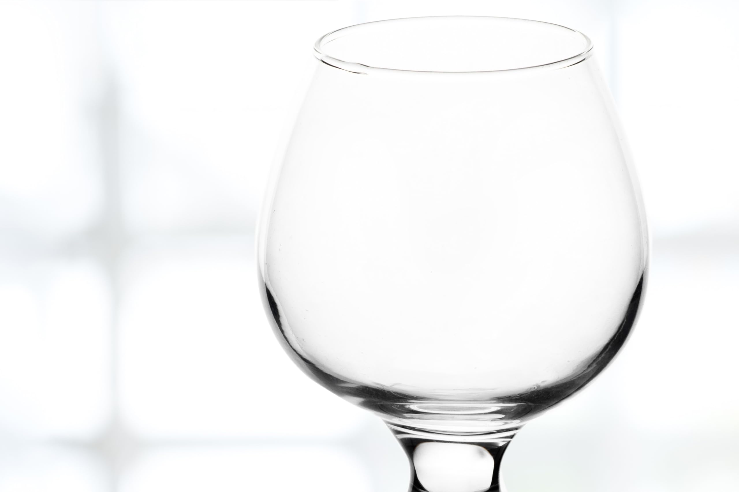 Brandy Stemmed Glasses – 13.25 Ounce Crystal Clear Glassware - Perfect for Red Wine, Champagne, Cocktails, and More – Elegant Drinking Goblets for Parties and Everyday Use
