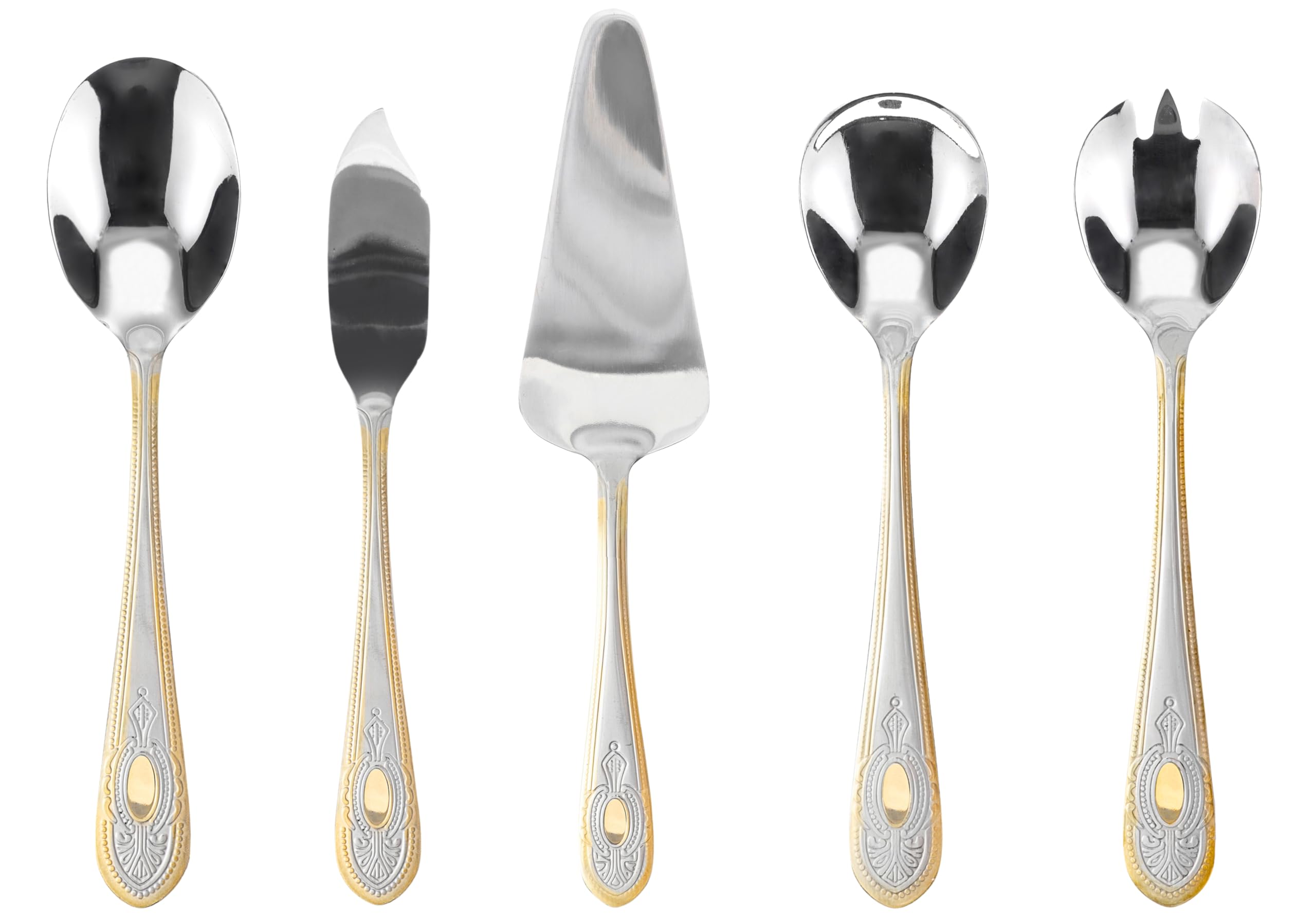 Hostess set stainless steel flatware