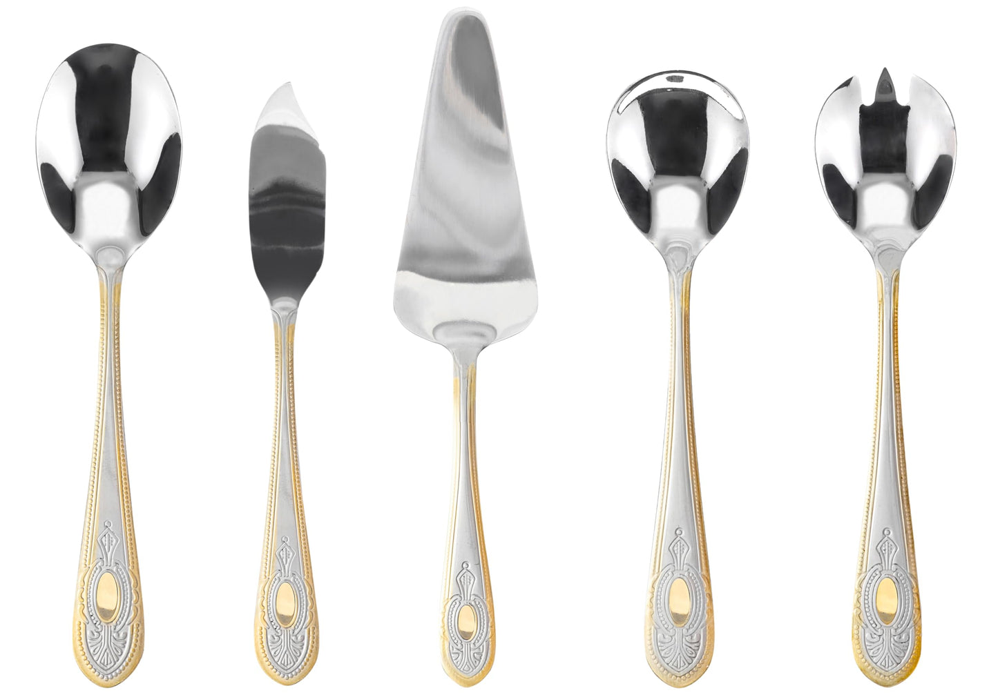 Hostess set stainless steel flatware