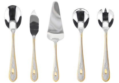 Hostess set stainless steel flatware
