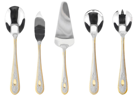 Hostess set stainless steel flatware