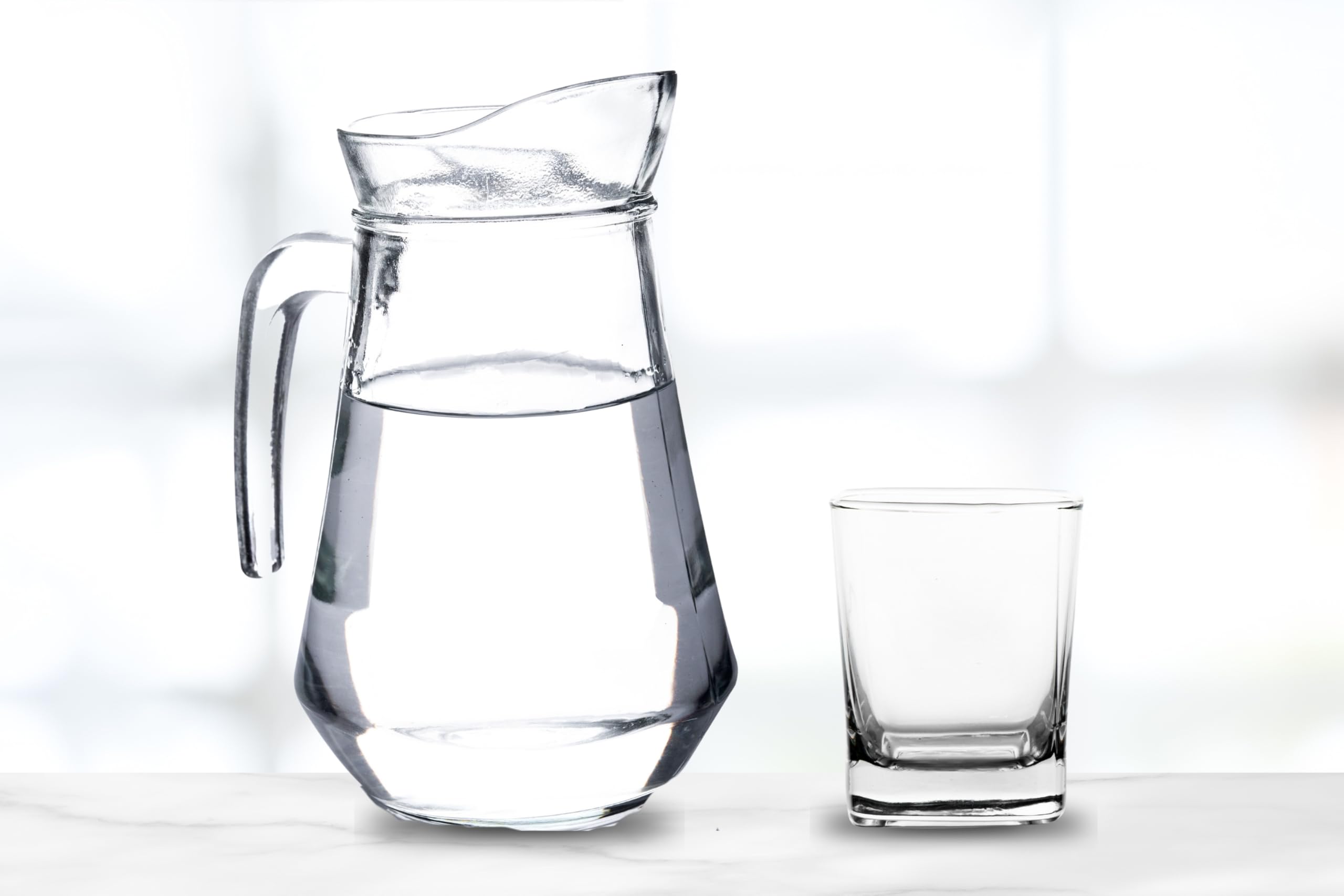 Rocks Glasses – 10 Ounce Modern Stemless Whiskey Drinking Glasses, Square Shot Glasses perfect for Cocktails, Bourbon, Margarita, or Beer – Versatile Glassware Set