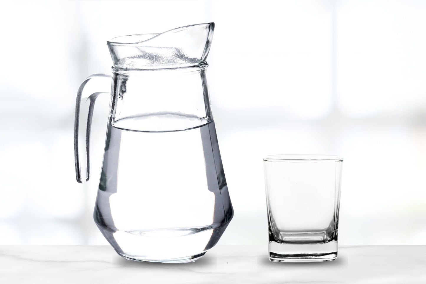 Rocks Glasses – 10 Ounce Modern Stemless Whiskey Drinking Glasses, Square Shot Glasses perfect for Cocktails, Bourbon, Margarita, or Beer – Versatile Glassware Set