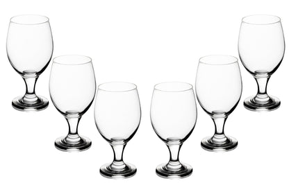 Water Glasses 14 Ounce - Goblets for Formal or Casual Meals Wine, Cocktail, Sangria, Aperol Spritz - Crystal-Clear Glassware Set for Tea Parties or Casual Drinks - Hosting Essentials
